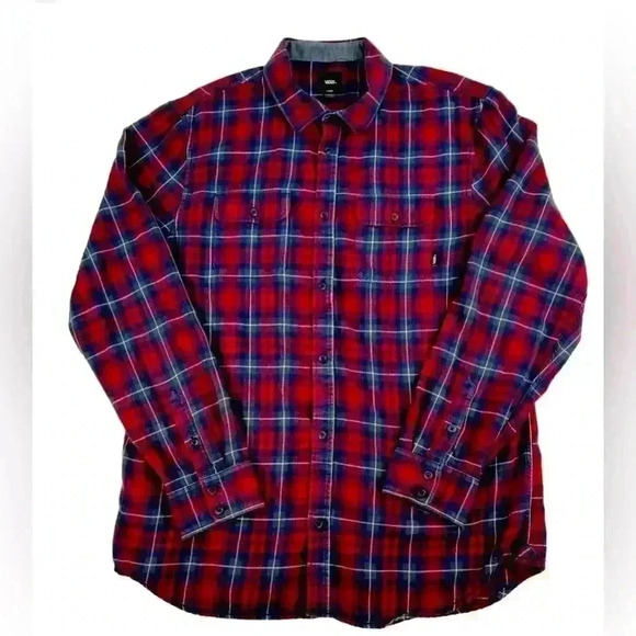 VANS Off-The-Wall flannel shirt - Picture 1 of 7